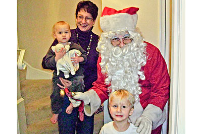 Santa visit photos © Linda Velazquez 2009